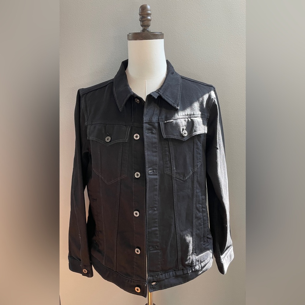 G-star men’s black denim jacket